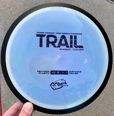 Axiom MVP Neutron Trail - Transitional Color Swirl James Conrad Line Disc Golf - Image 1 of 4
