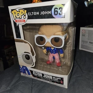 Funko Pop! Vinyl: Elton John - Red, White, & Blue #63 - Picture 1 of 11
