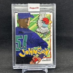 2021 Topps Project 70 Randy Johnson #299 Ermsy Pokemon Themed Art Card - Bild 1 von 2