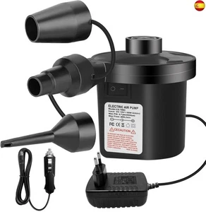 Jsdoin Inflador Electrico, Bomba de Aire Eléctrica Portátil, 240V AC / 12V DC I - Imagen 1 de 6