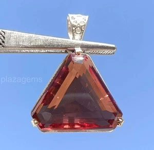 86,90 Karat natürlicher Farbwechsel EGL Alexandrit Anhänger Edelstein + kostenlose Kette 5SDR - Bild 1 von 15