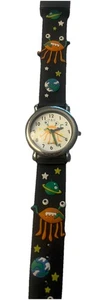 Quarz 3D Kinder Space Alien Analog Uhr mit Planeten Retired/ Discontinued - Bild 1 von 5