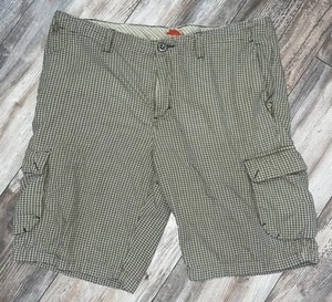 Y2K Tommy Bahama Utility Cargo Shorts Herren Größe 35 Taschen Khaki - Bild 1 von 7
