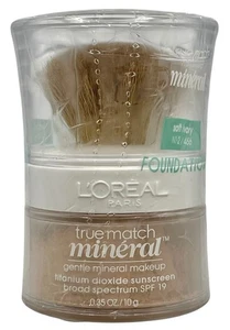 L'Oreal True Match Mineral Powder Foundation Soft Ivory n1-2 Sealed - Picture 1 of 2