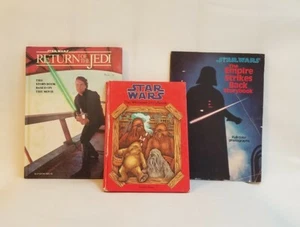 Vintage Random House Star Wars ROTJ ESB & The Wookie Storybook Book Lot - Picture 1 of 12