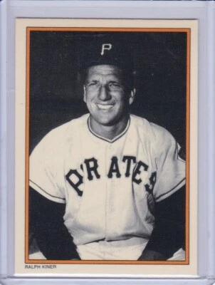 Ralph Kiner 1985 Topps Circle K Baseball Card 30 Grade NMMT - Image 1 of 2