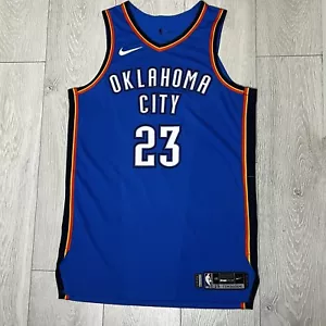 Nike Oklahoma City OKC Thunder Team Issued Game Jersey #23 Ferguson - Picture 1 of 8