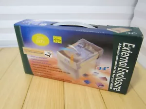 NOS Gold Color SNT-2316 SATA 1 Data Power Interface 3.5 in External Enclosure - Picture 1 of 19