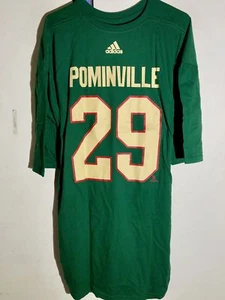 adidas NHL T-Shirt Minnesota Wild Jason Pominville Green sz 4X - Picture 1 of 1