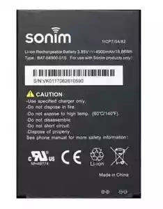 Ersatzakku für Sonim XP8 XP8800 BAT-04900-01S 3,85 V 4900mAh - Bild 1 von 1