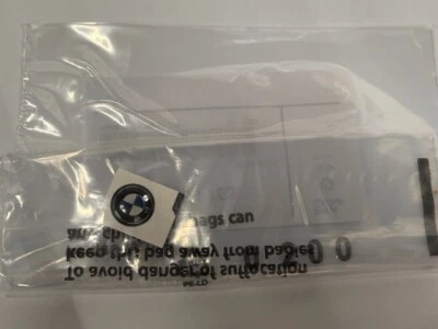 Original BMW 11mm SELBSTKLEBEND Auto Schlüssel EMBLEM passend für 3er E46