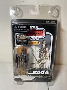 Star Wars The Saga Collection 3.75” IG-88 Bounty Hunter Sealed in Case - Picture 1 of 7