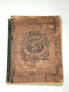 Mitchell's School Atlas 1846 Philadelphia Thomas Cowperthwait & Co Antique Book - Picture 1 of 22