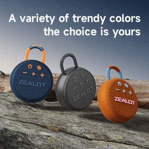 Zealot S77 Outdoor Musik HIFI Stereo Bass Wireless Bluetooth Lautsprecher TF Karte - Bild 1 von 11