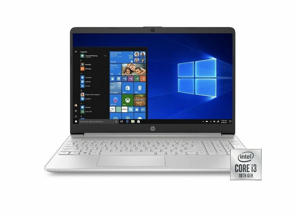 HP 14 HD, i3-1005G1 3.4GHz, 8GB RAM, 256 GB SSD Windows 10 Brand New - Image 1 of 4