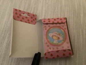 Vintage Strawberry Shortcake Playing Cards Junk Journal Ephemera w/ Original Box - Picture 1 of 5