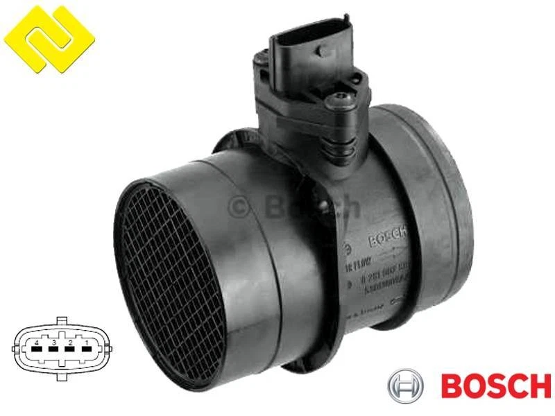 SENSOR DE MASA DE AIRE BOSCH 0281002501 para Jeep Grand Cherokee 2.7 CRD, K53013009AA,. Foto 1 de 1