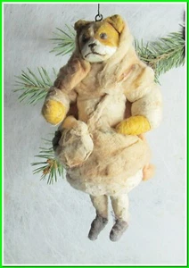 Chat🎄Ancienne décoration de noël pour sapin,la Poupée,Allemagne #41024 - Imagen 1 de 9