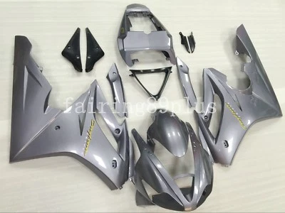 Серебристо-серый инжекторный обтекатель из АБС-пластика подходит для 2006-2008 Triumph Daytona 675 - Изображение 1 из 4