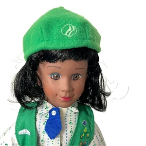 Girls Scout African American Doll 14” Cookie Box Hat Stand - Picture 1 of 9