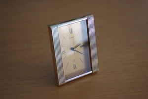 Vintage Quartz Clock by Citizen, Mid Century, Artdeco, Made in Japan, Mint Cond - Picture 1 of 11