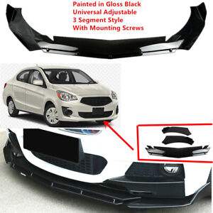 Add-on Universal For Mitsubishi Mirage G4 2017-2020 Front Underbody Lip Spoiler