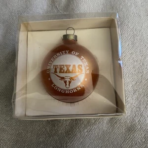 Vtg University Of Texas Top 4 Team Christmas Ornament Classic Collectors Series - Picture 1 of 6