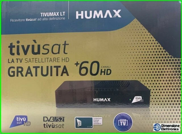 Humax Tivumax LT Decode tivùsat HD Classic - Nero