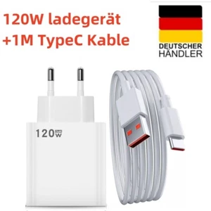 120W Szybka ładowarka Zasilacz 6A USB-C Kabel do Samsung Xiaomi Redmi Note - Zdjęcie 1 z 6