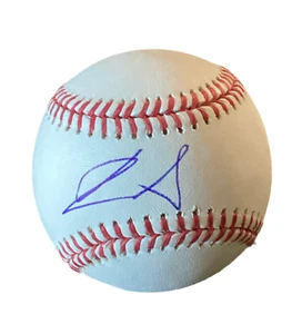 Ronald Acuna Jr autographed signed Rawlings official Major League Baseball - Picture 1 of 1