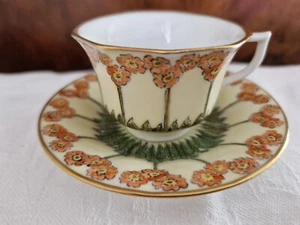 1 seltene antike Moccatasse Espressotasse + Untertasse Royal Copenhagen Top - Bild 1 von 11