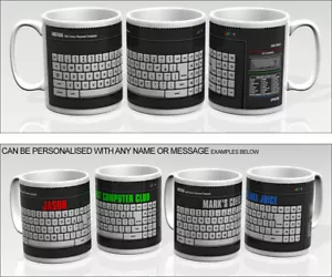 AMSTRAD CPC 6128 RETRO COMPUTER MUG - CAN BE PERSONALISED - Picture 1 of 1