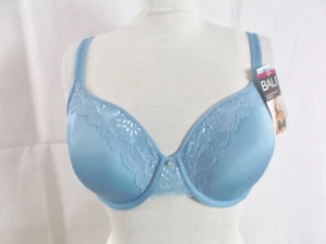 BALI BLUE ULTRA LIGHT WITH LIFT UNDERWIRE BRA - SIZE 38C - NWT - Picture 1 of 7