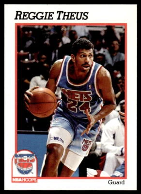 1991 Hoops #138 Reggie Theus Near Mint or Better - Image 1 of 2