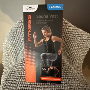 Antimicrobial Treatment Sauna Vest Ladies Large Crane Fitness Body Sculpting NEW - Picture 1 of 2