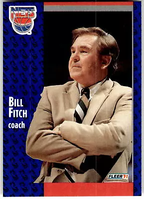 1991-92 Fleer #132 Bill Fitch - Image 1 of 2