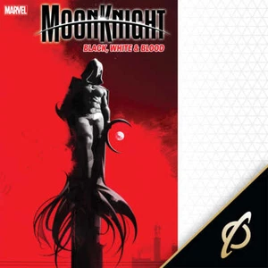 MOON KNIGHT: BLACK, WHITE & BLOOD 1 DEKAL VARIANT (1:50) : NM : MARVEL : 2022 - Imagen 1 de 1