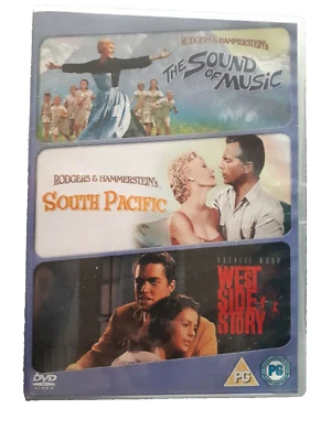 The Sound Of Music/ South Pacific/ West Side Story (DVD, 2009) 3 Classic Films - Image 1 of 2