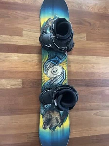 Vans Encore Mens Snowboard Boots Size 8.5/ 140 Cm Jones Prodigy/ Union Binding - Picture 1 of 10