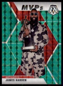 2019-20 Mosaic MVPs Green James Harden Houston Rockets #296 - Picture 1 of 2