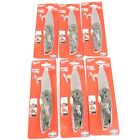 Milwaukee Fastback Stainless Steel Drop Point Folding Knife In Camo Lot Of 6