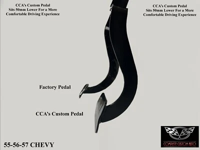 Chevy 150, 210 1957, pedal de freno automático BelAir (personalizado) Foto 1 de 4