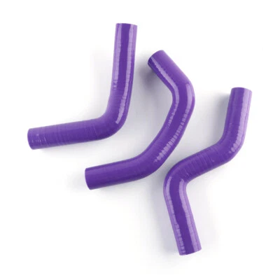 MANGUERA RADIADOR SILICONA REFRIGERANTE APTA PARA SUZUKI SWIFT 1.3L G13 GT GTI 1989-2000 Púrpura Foto 1 de 4