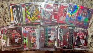 108 Card Lot Kansas City Chiefs 21 Mahomes 18 Kelce 32 Rookies 29 Inserts+ - Picture 1 of 19