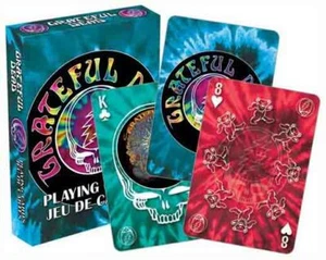 Retro GRATEFUL DEAD Playing Cards Licensed Product AQUARIUS - Picture 1 of 2