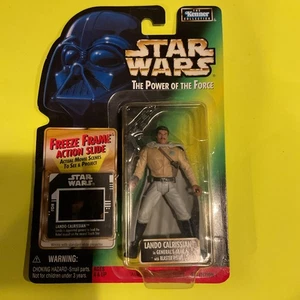 Star Wars ROTJ LANDO CALRISSIAN 3.75" Action Figure  POTF Freeze Frame 1997 - Picture 1 of 2