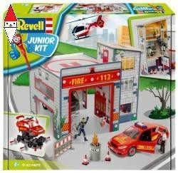 REVELL 1/20 JUNIOR KIT PLAYSET  FIRE STATION - Immagine 1 di 4
