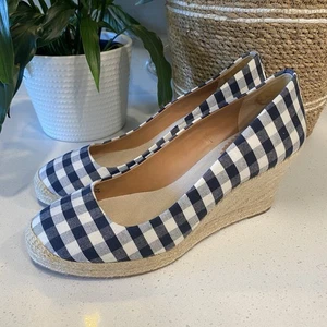 J. Cuñas alpargata de guinga Crew Seville para mujer 10 #E8117 - Imagen 1 de 7