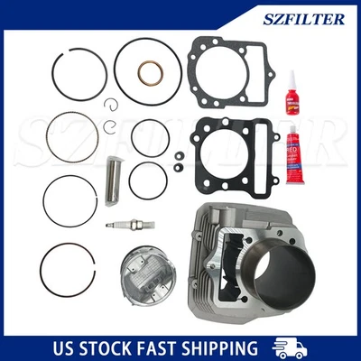 Kit de reconstrucción de pistón de cilindro para junta de extremo superior Kawasaki Bayou 300 KLF300C 89-04 Foto 1 de 4