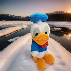 ✅De colección Walt Disney Company DONALD DUCK Peluche Animal Marinero Sombrero Arco 10" - Imagen 1 de 12
